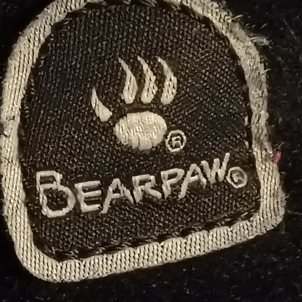 Bearpaw Winter Boots Women 9 Black Excellent Suede Faux Fur Mid-Calf Slip On